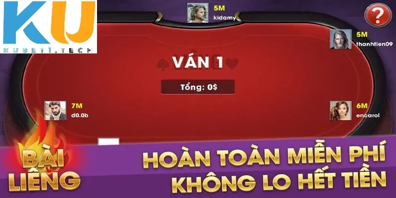 Hướng dẫn nhanh về cách chơi bài Liêng online Kubet cơ bản
